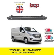 VAUXHALL VIVARO REAR BUMPER