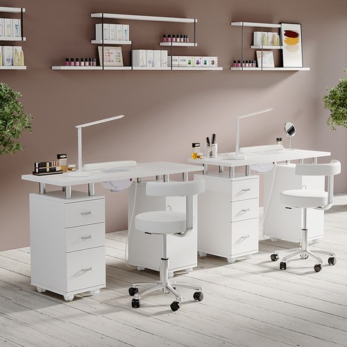 Wood salon beauty bar manicure - wood,