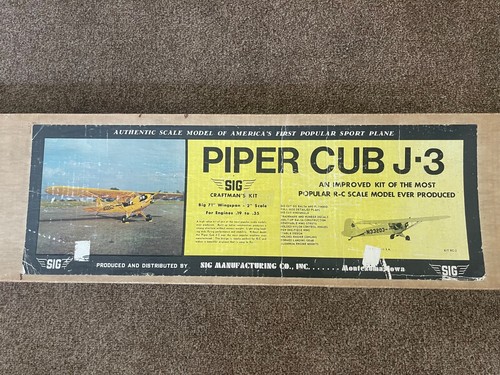 Sig piper cub 71 - rc, j-3