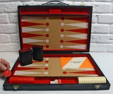 Vintage LARGE Backgammon Set