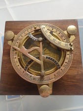 Sundial Compass- Solid Brass