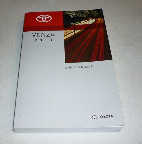 2013 toyota venza owners - 2013,