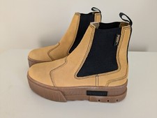 Puma Mayze Chelsea Suede Boots - UK Womens Size 4 EU 37