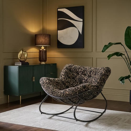 Ohs rocking chair - ribbed, or