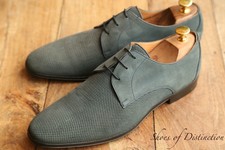 Stemar Blue Nubuck Perforated