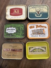 6 TOBACCO TINS -A1 GLEN PIPER