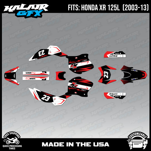 Graphics decal kit for - for, honda