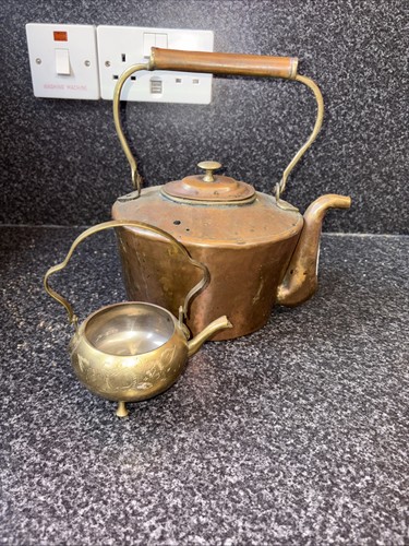 Antique copper fireside - copper, kettle