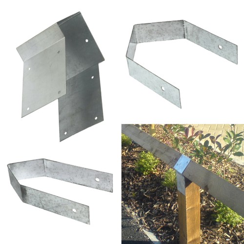 Fence post rail - fence, birdsmouth