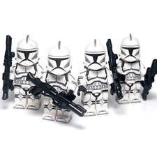 Phase 1 Custom Lego Minifigures Star Wars Phase 1 White Clone Trooper Regiment