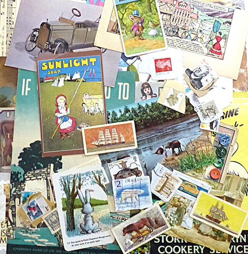 Vintage ephemera paper - ephemera,