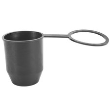 1X(Black Tow Bar  Push-in Type Cover  Car Hitch Towball Trailer   EIG881434