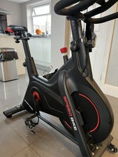 Exercise Spinning Bike with Heart Rate Monitor and Premium Flywheel