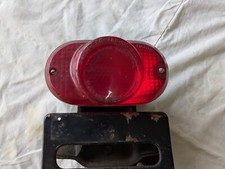 Honda CD175 rear light number plate assembly