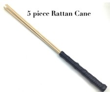 5x Cane Bondage Kit Flogger Spanking Whip Paddle Thrashing Whip BDSM 45cm
