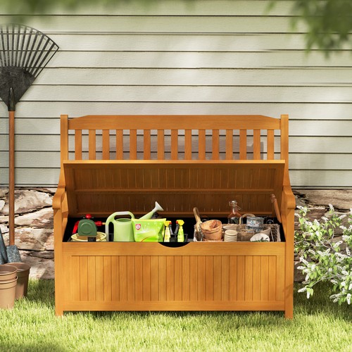 Outdoor storage bench - outdoor,