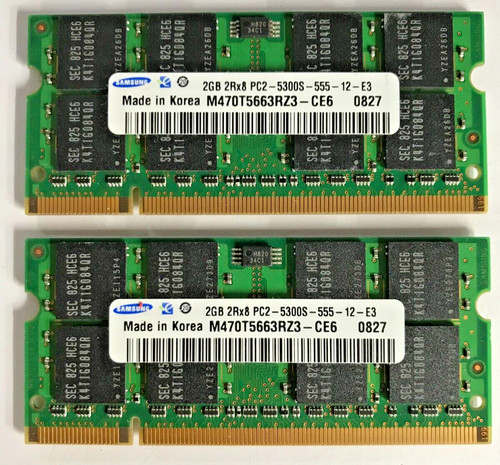 Samsung 4gb ddr2 - (2x2gb),
