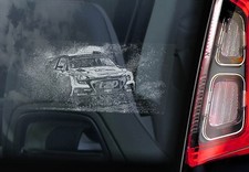 Hyundai WRC i20 N Car Sticker, Rally Motorsport Fan Window Sign Decal Gift -V01