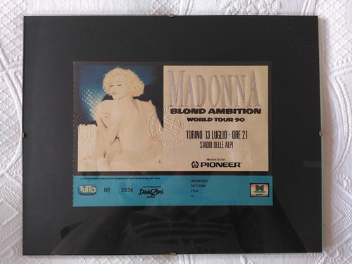 Madonna 1990 blond - blond, ambition