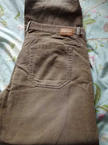 Gant corduroy jeans brown - corduroy,