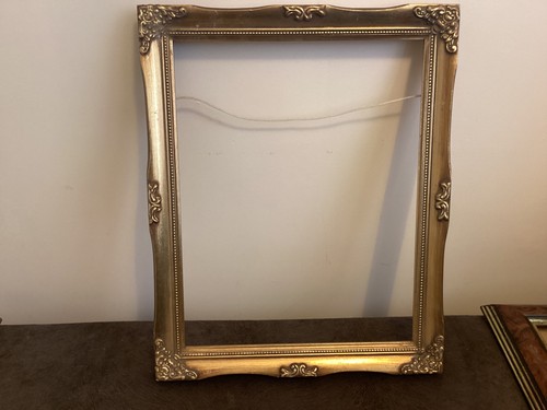 Vintage ornate gilt - gilt, wood