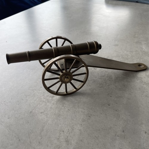 Vintage desk top brass - top,