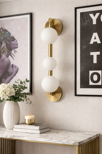 Art deco wall light - art,