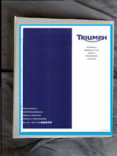 2004-2008 Triumph America Speedmaster Thruxton Service manual binder 05 06 07