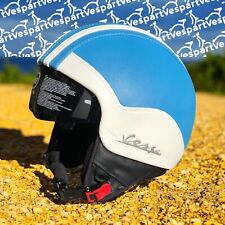 Casco Compatibile Vespa lambretta Vintage personalizzabile in pelle s m l xl