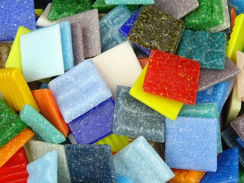 Vitreous mosaic tile - mosaic, sheets