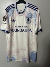 Aston Villa Third Shirt Size