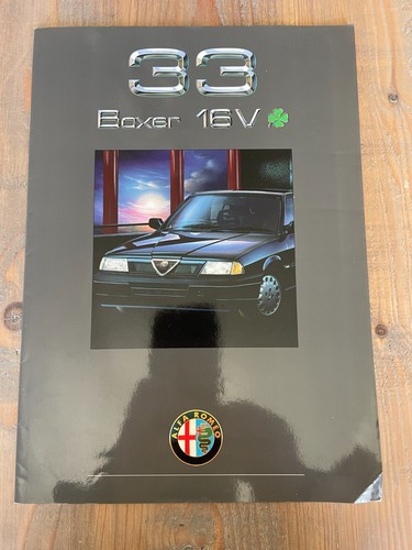 Alfa romeo boxer 16v - 33,