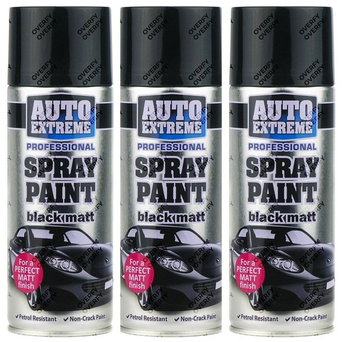 400ml black matt - 400ml, spray