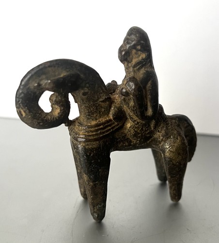 Vintage african bronze - vintage, horse