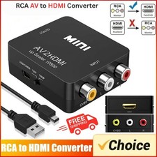 RCA AV to HDMI Converter RGB