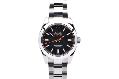 Rolex milgauss 116400 black - rolex,