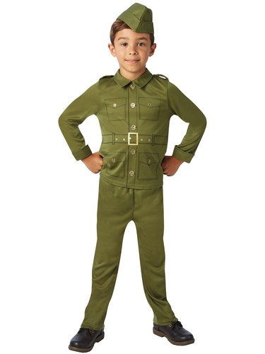 Boys ww2 soldier costume - boys, army