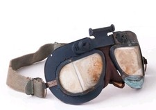 RARE WW2 EARLY MK VII RAF FLYING GOGGLES MARK 7 VII AIRCREW PILOT ORIGINAL USAF
