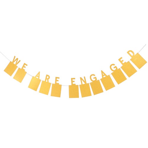 Engagement decoration banner - decoration,
