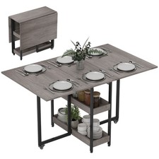 HOMCOM Folding Dining Table