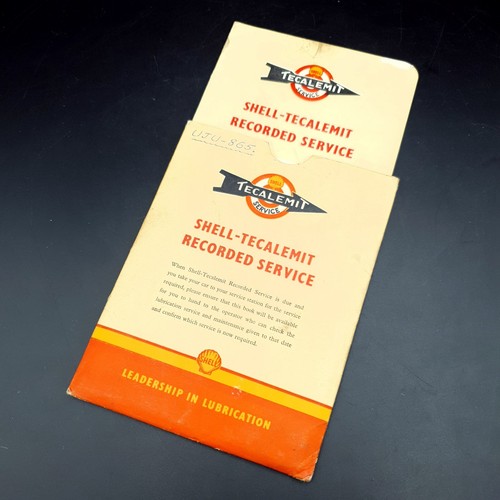 Shell tecalemit service book - service,