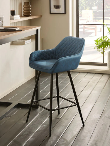 Next navy bar stool