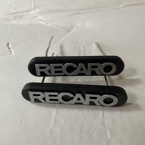 Recaro seat badges 2 - (pair),