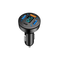 66W 4 Port USB A+USB-C Fast