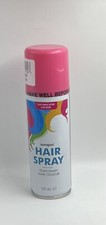 Temporary Hair Color Spray Neon PINK Crazy Hair Fun, Costumes, Non-stain NEW FE