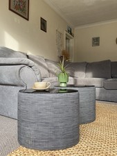 Rare Natuzzi Bikini Side Tables Set of 2