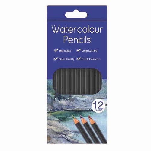 Watercolour pencils for - 12,