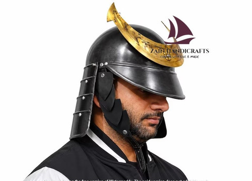Zain steel samurai helmet - samurai,