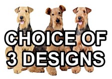 Airedale Terrier Self Adhesive