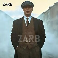 Men's 3-Piece Brown Tweed Suit - Vintage Peaky Blinders Style - Custom Tailored